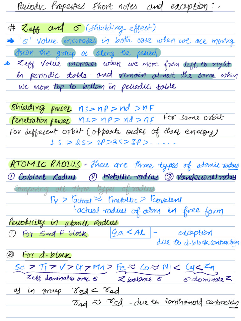 Short Notes | PDF