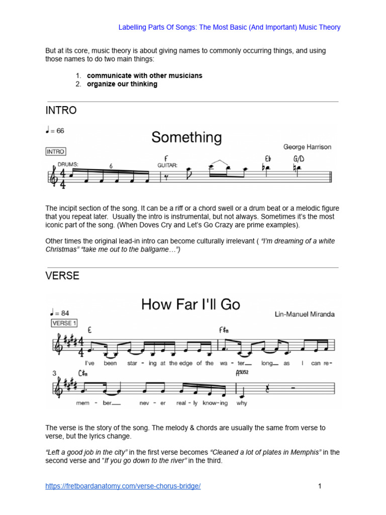 Music Songwriting Song Form | PDF | Song Structure | Refrain