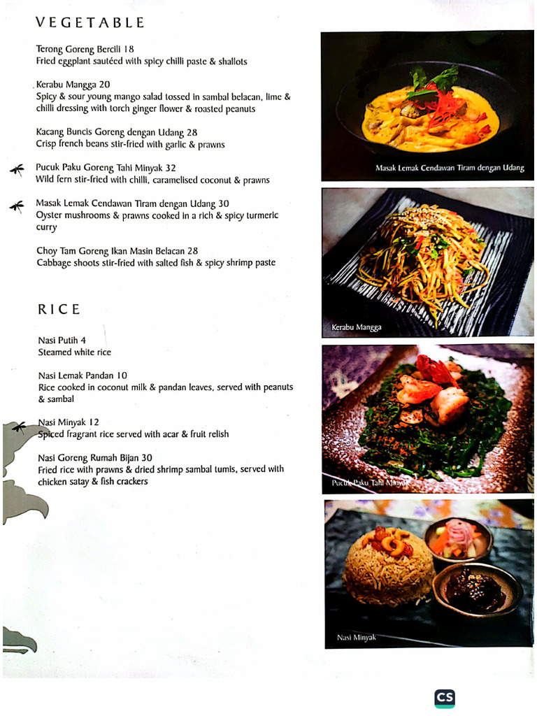 Bijan Menu 2025 | PDF