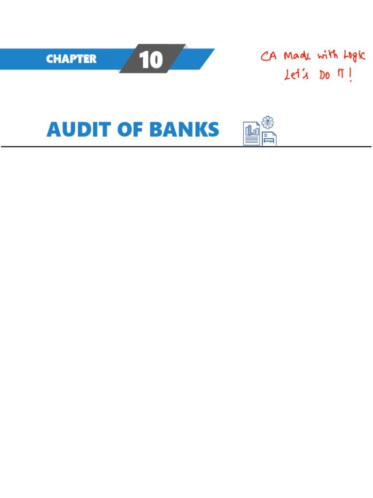 Audit of Bank | PDF | Audit | Loans