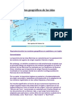 Aspectos Geográficos de Las Islas Malvinas - Toponimia