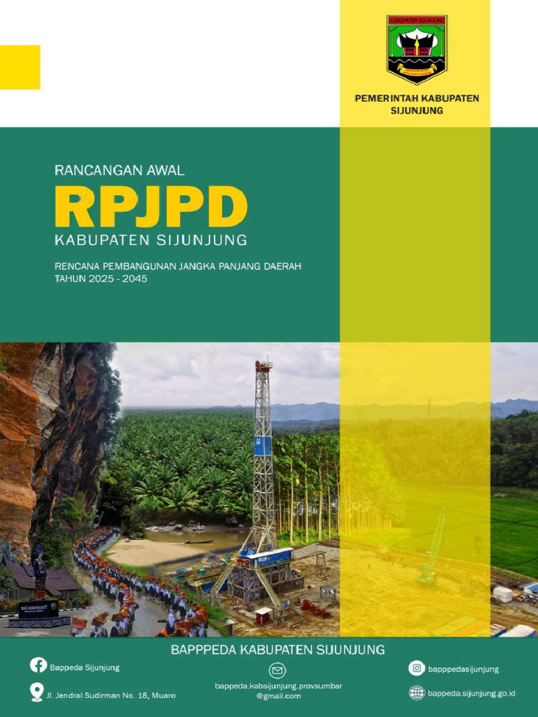Ranwal RPJPD SJJ 2025-2045 - STLH Konsultasi Publik | PDF