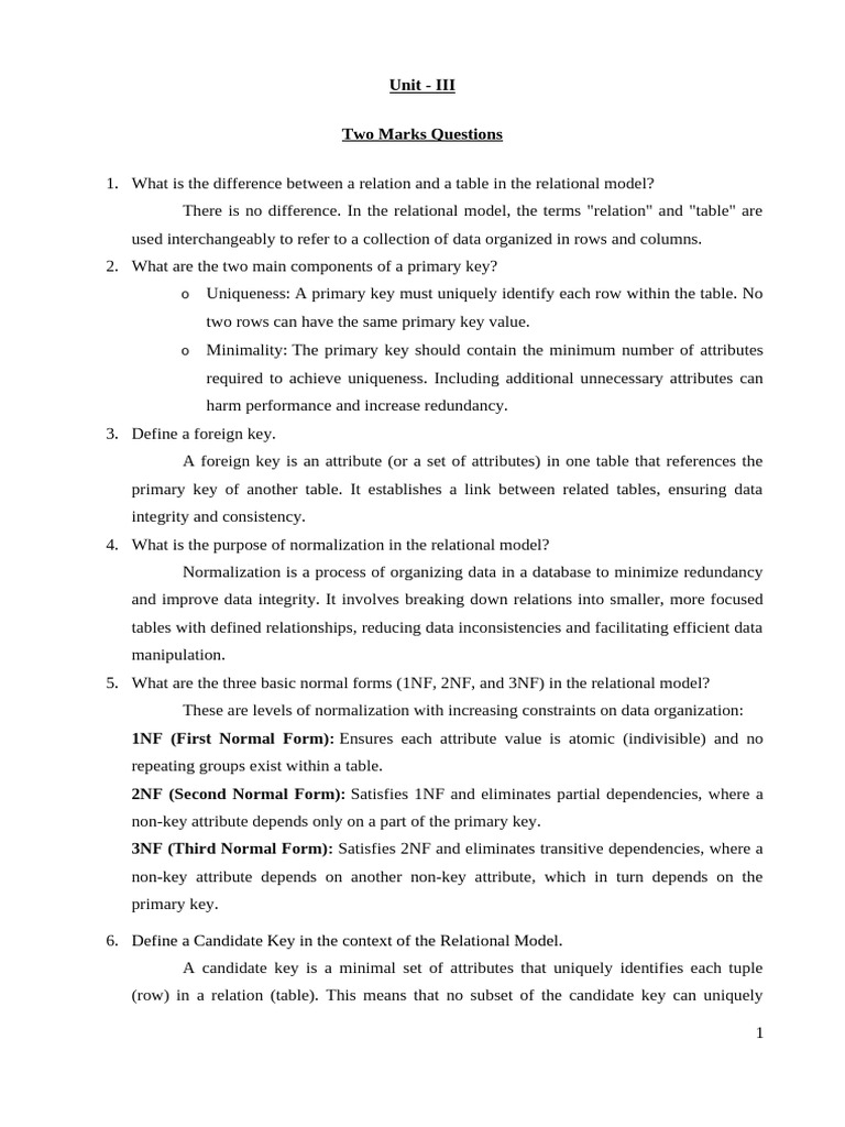 Stream Processing Question Bank Unit - 3 | PDF | No Sql | Databases