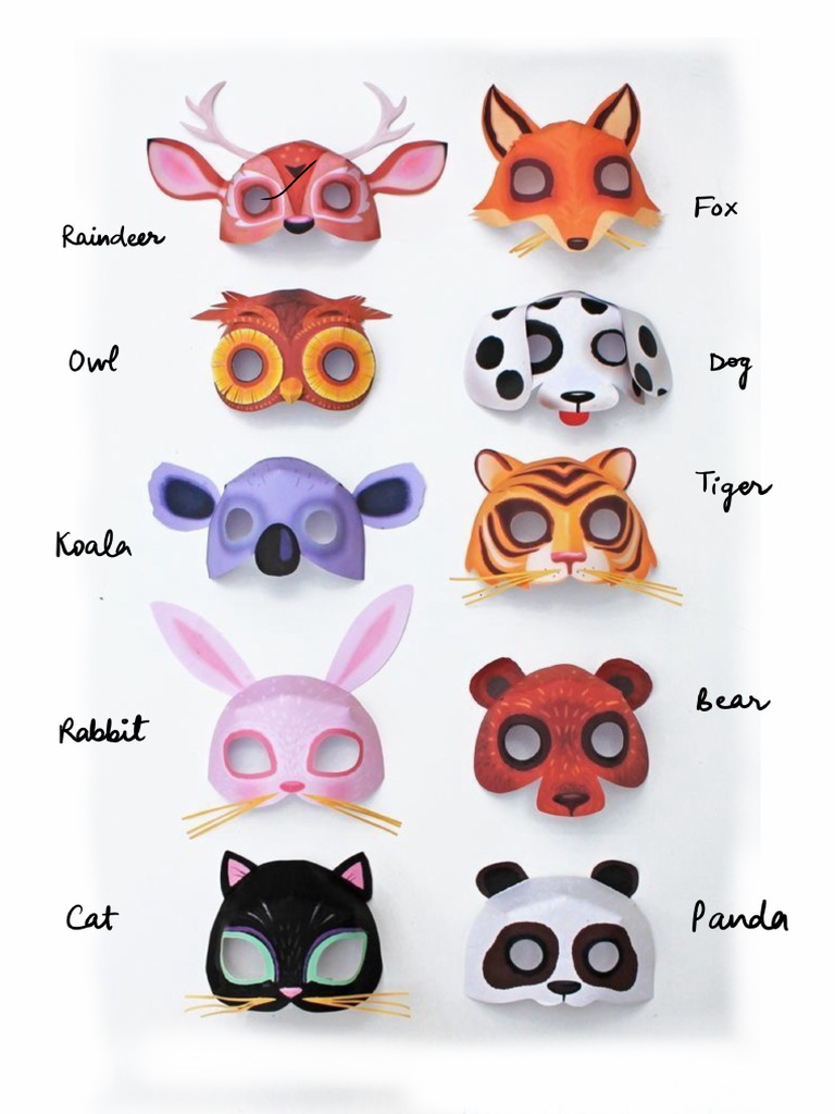 Mask Templates 2 | PDF