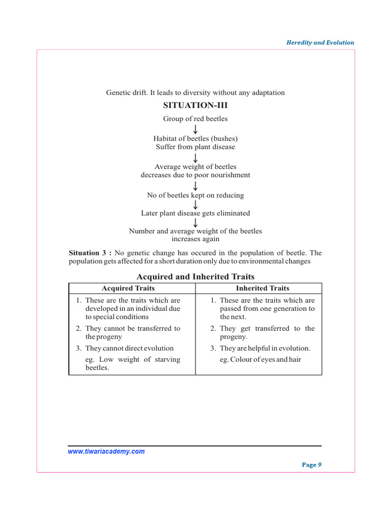 10 Science RevisionNotes Assignments Chapter 9 2 | PDF | Evolution ...