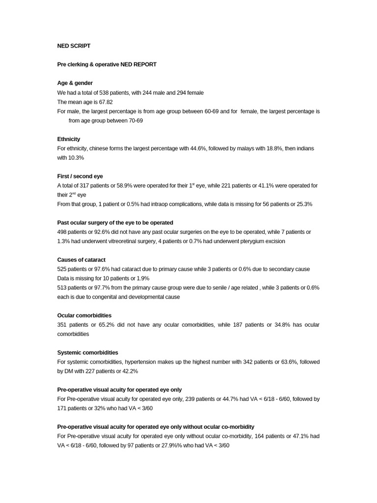 Ned Script 25 | PDF | Vision | Human Eye