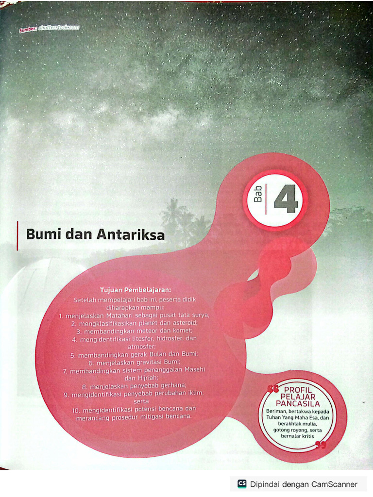 Bab 4 Tentang Bumi Dan Antariksa | PDF