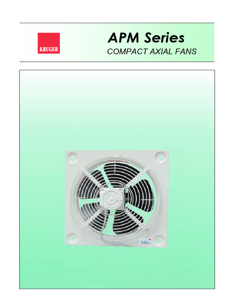 Window Wall Mounted Kruger APM | PDF | Manufactured Goods | Electrical ...