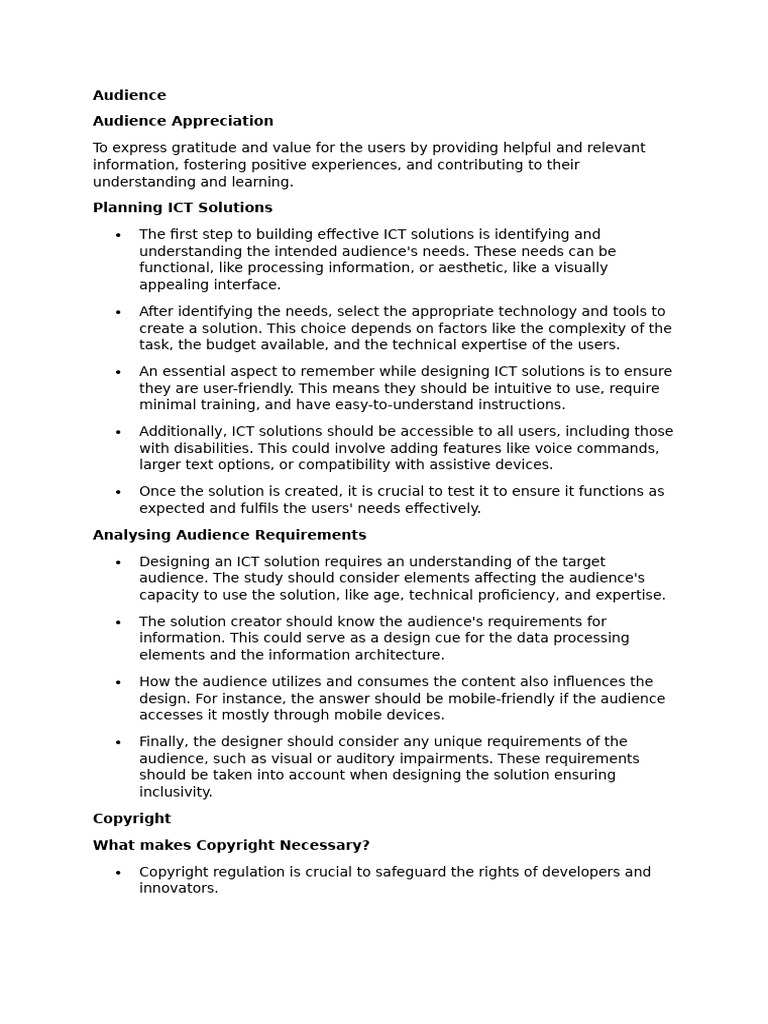 Audience | PDF | Copyright Infringement | Digital Rights Management
