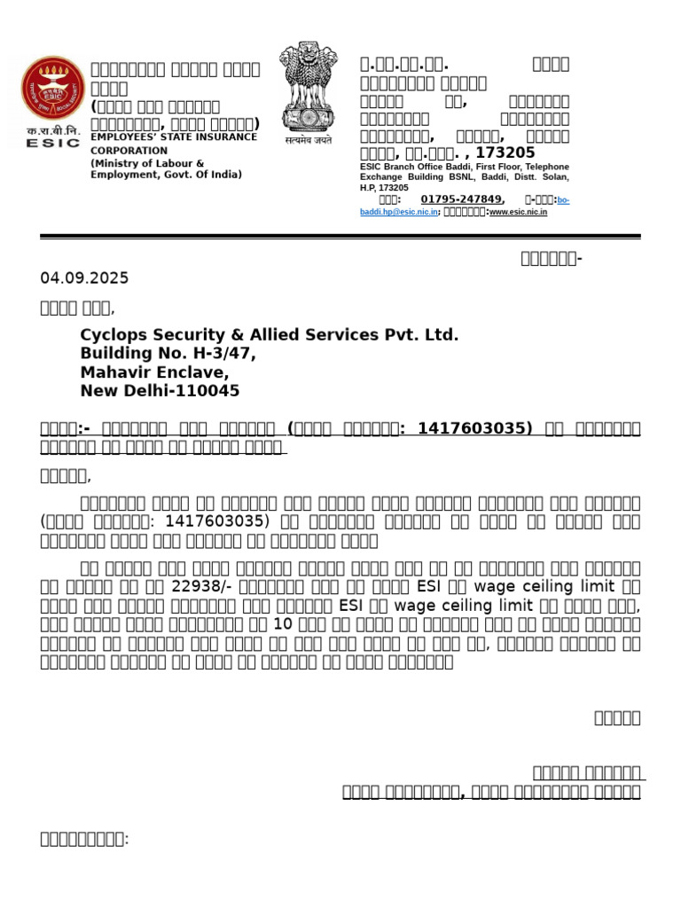 Letter | PDF