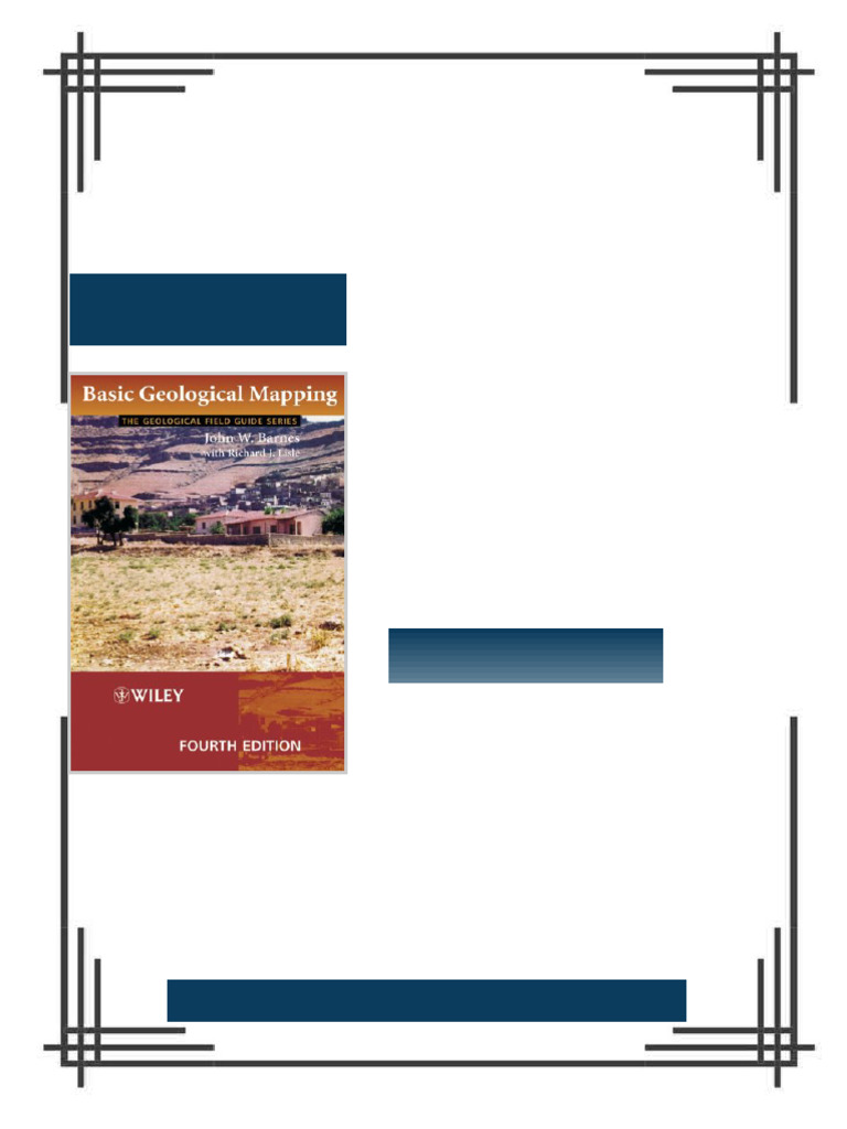 Basic Geological Mapping Fourth Edition John W. Barnes ebook digital ...