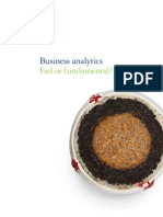 Business Analytics: Fad or Fundamental?