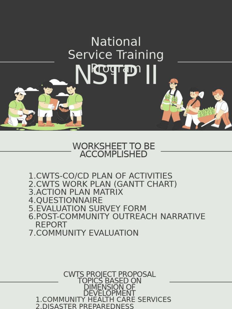 NSTP II Presentation | PDF