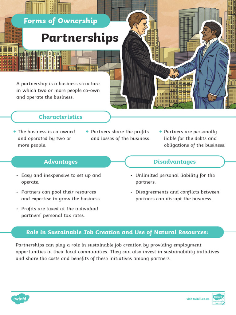 Za Ems 1676964034 Forms of Ownership Partnerships Ver 1 | PDF