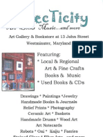 Shawn Lockhart’s Eclecticity Gallery on John St in Westminster