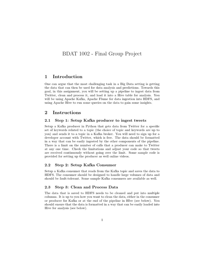 BDATA 1002 Final Group Project | PDF | Information Technology | Data ...