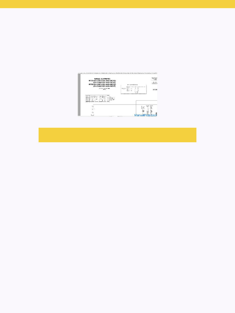 Bobcat Loader Mt52 Mt55 Hydraulic Electrical Schematic | PDF