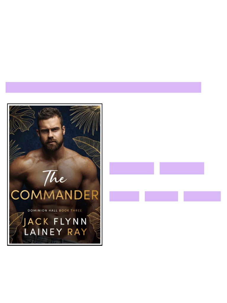 The Commander: A Dark Billionaire Military Romance (Dominion Hall Book ...