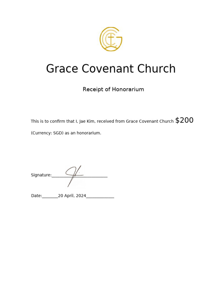 Honorarium | PDF