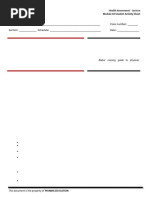 Paediatric History Taking Checklist | PDF | Caregiver | Pregnancy