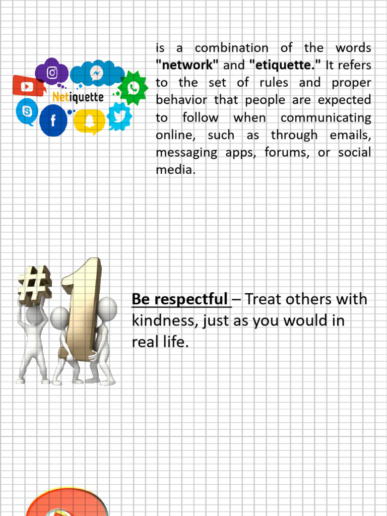 Proper Conduct and Behavior Online | PDF