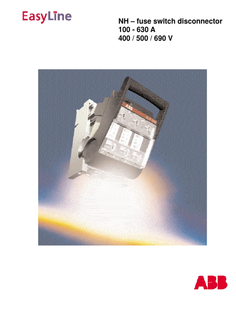 ABB Fused Switch Disconnector Fuse (Electrical) Cable