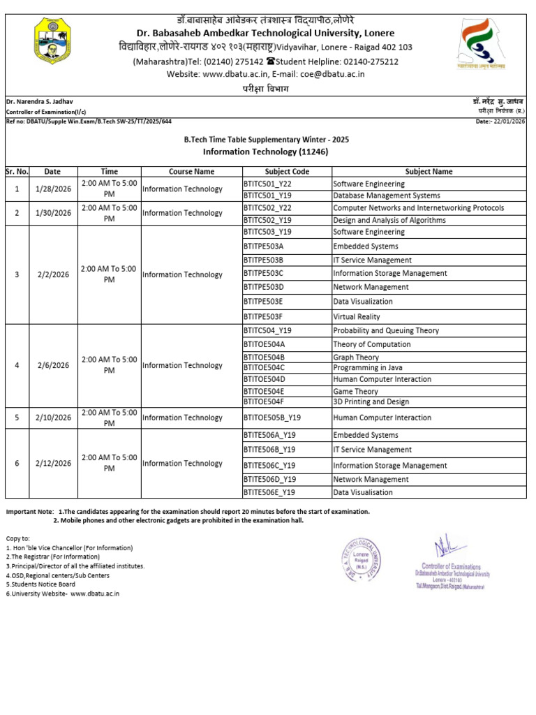 3.-Information-Technology-Sem-5 | PDF | Computer Science | Computing