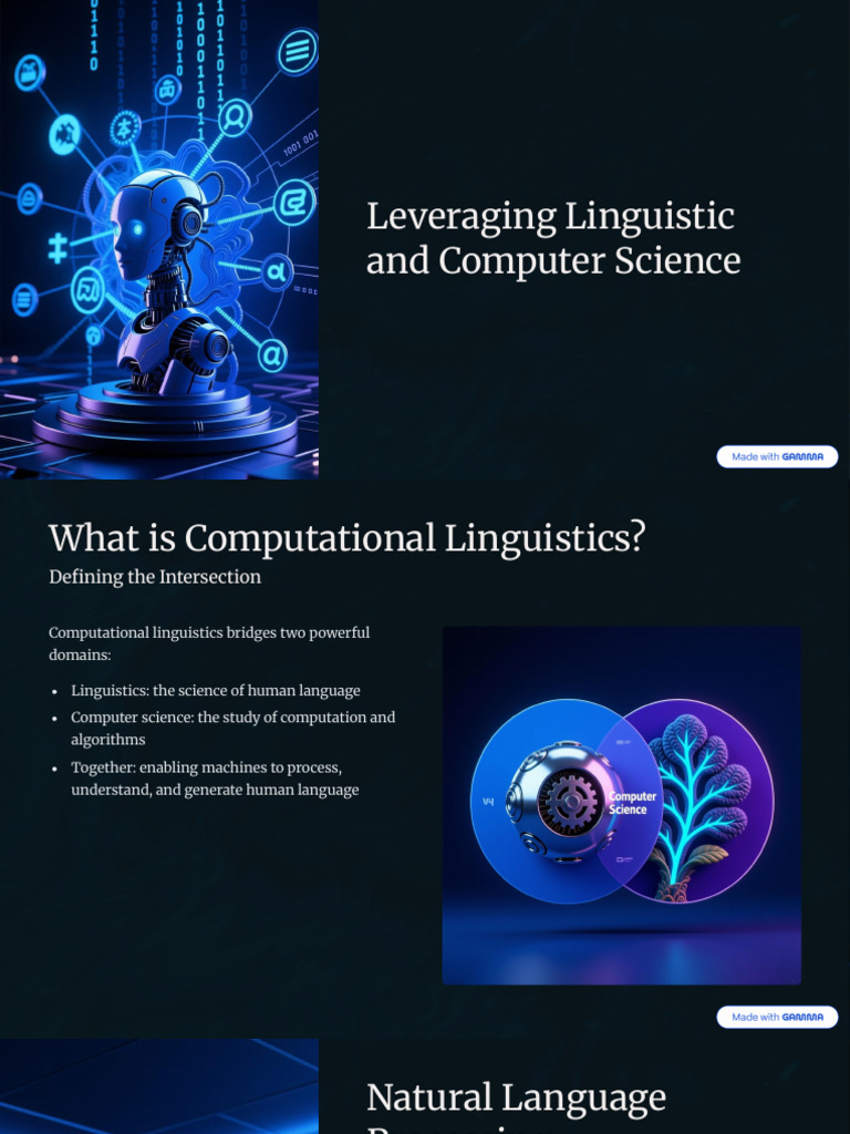 Leveraging Linguistic and Computer Science | PDF