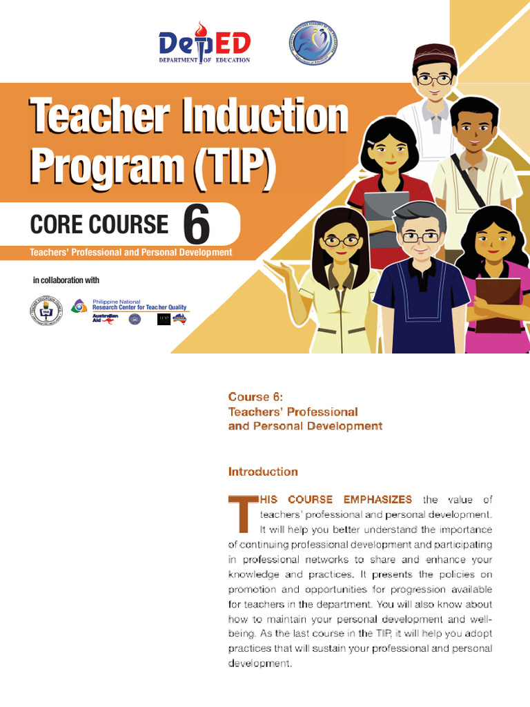 New TIP Course 6 DepEd Teacher - PDF (A4) | PDF | Teachers ...