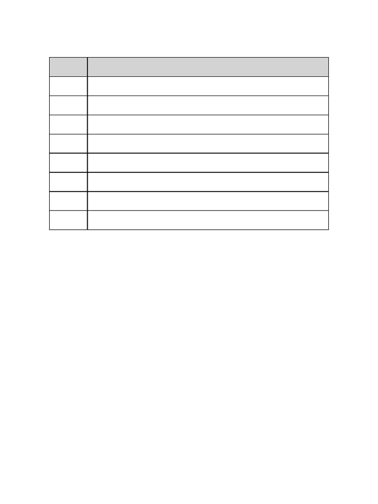 Project Index A4 | PDF