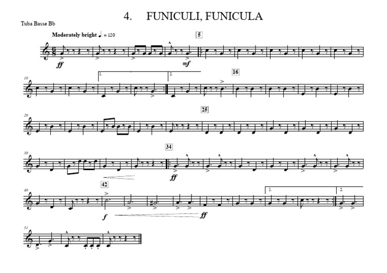 Funiculi, Funicula | PDF