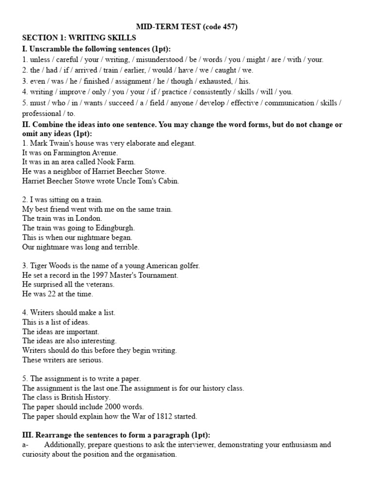 MID Code 457 | PDF