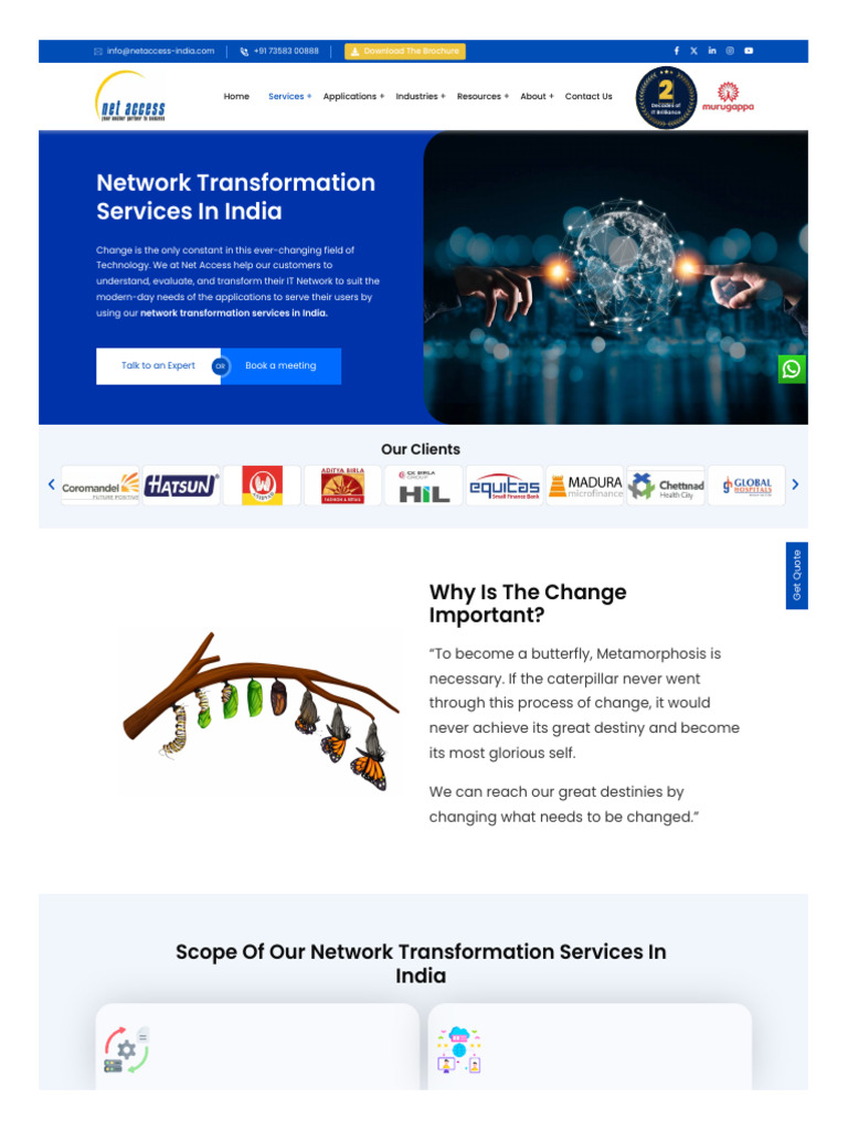 Reliable Network Transformation Services For Adaptable Networks | PDF ...