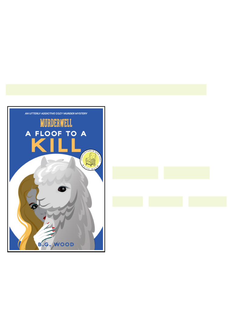 A Floof to a Kill: An Utterly Addictive Cozy Murder Mystery (The ...
