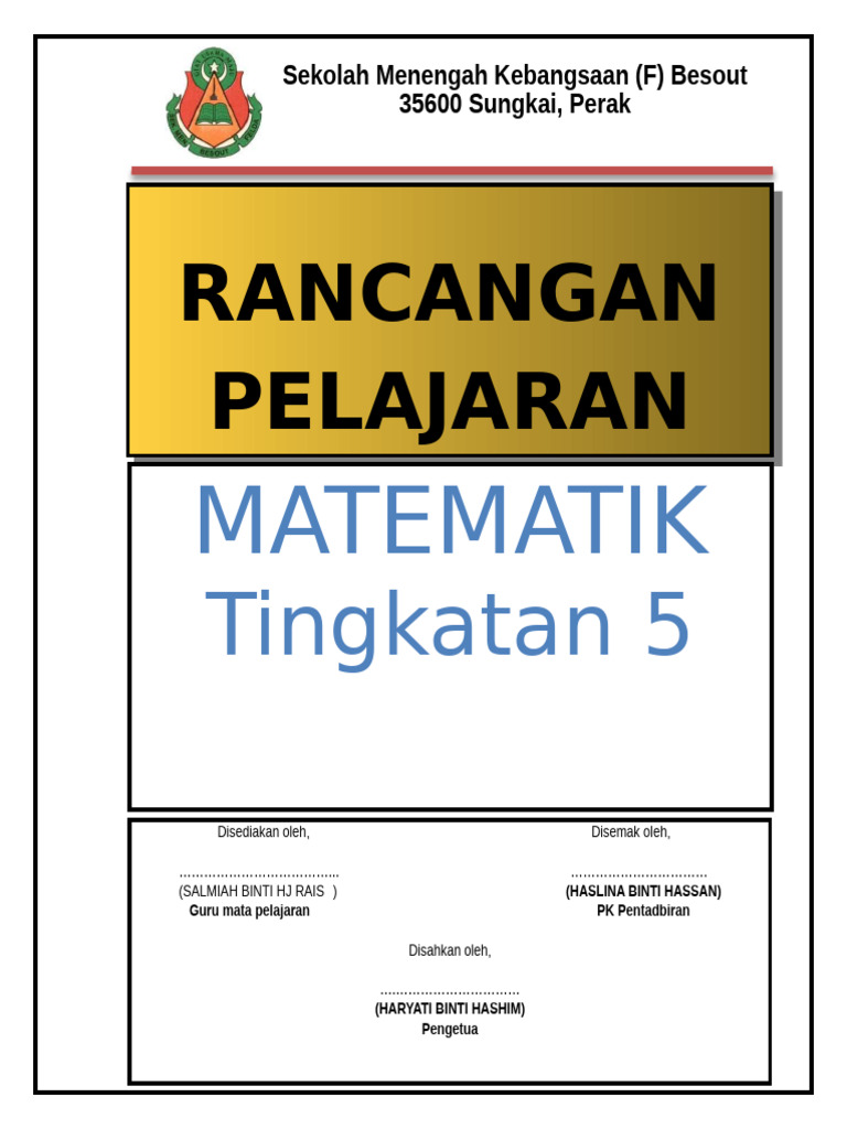 Cover RPT 1 2026 | PDF