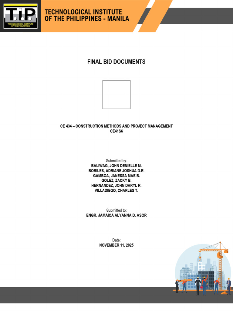 Final Bid Document | PDF | Tile | Taxes