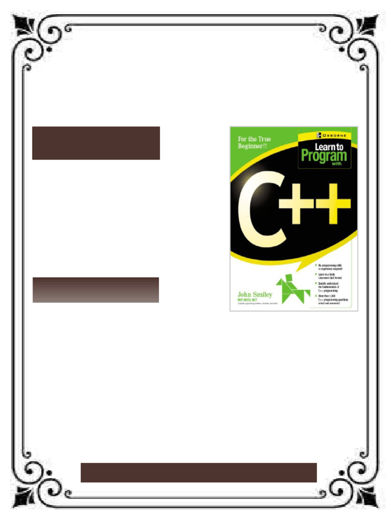 Learn to Program with C 1st Edition John Smiley ebook testbank ...