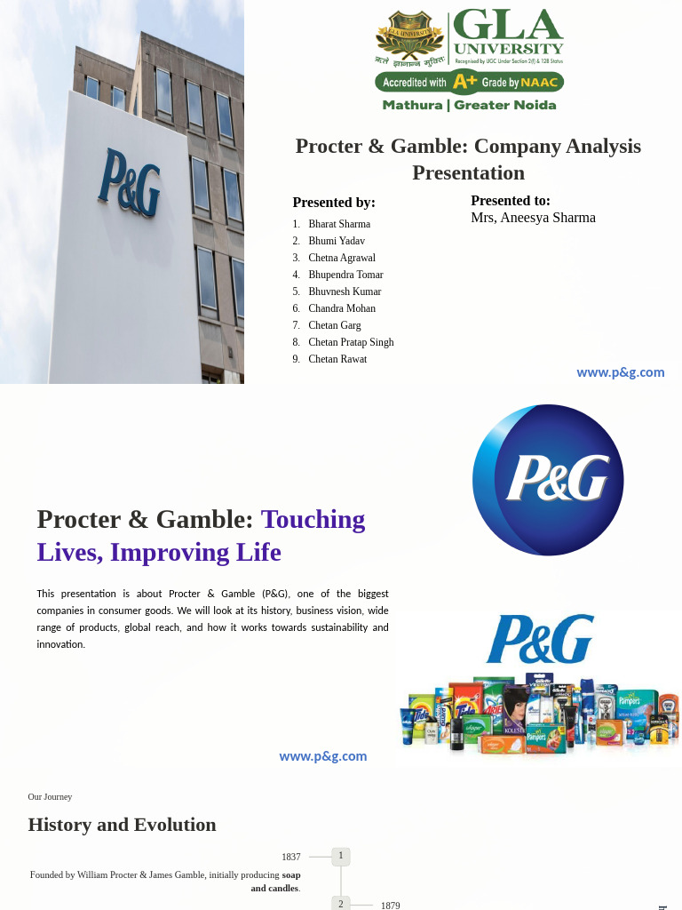 Procter-and-Gamble 0.1 | PDF | Procter & Gamble | Brand