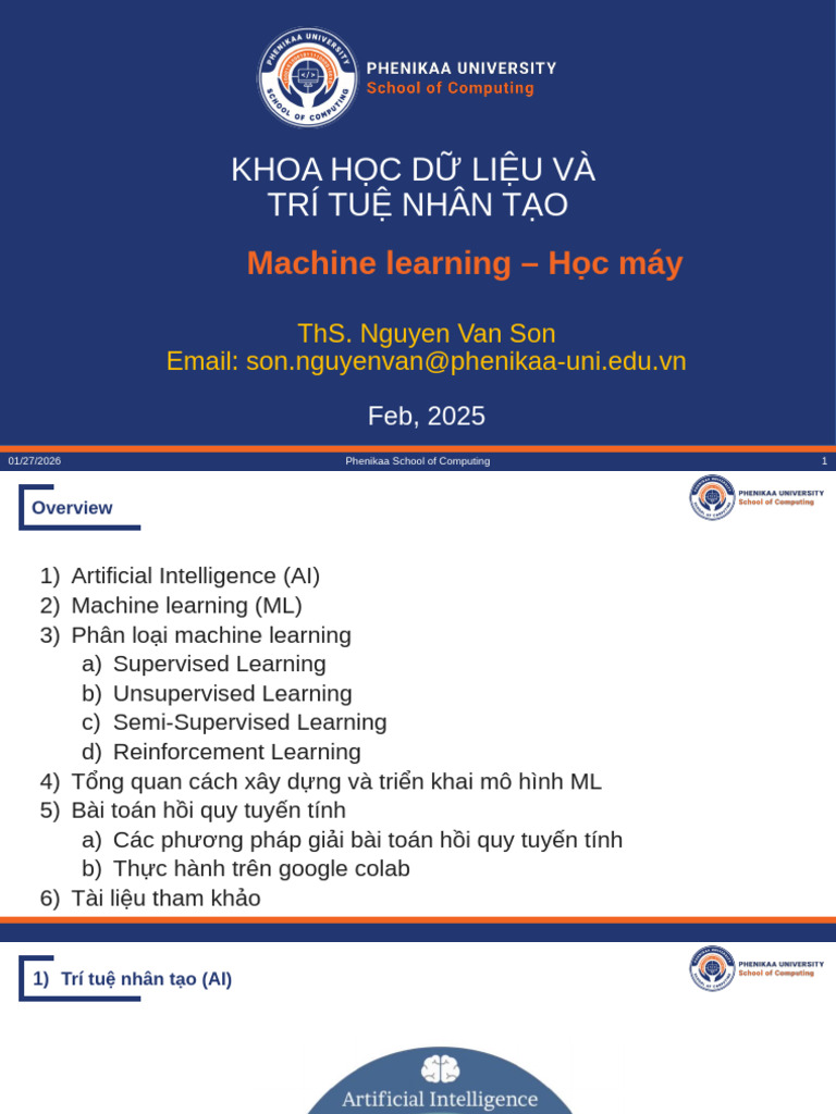 3 Machine Learning V2 2024 | PDF