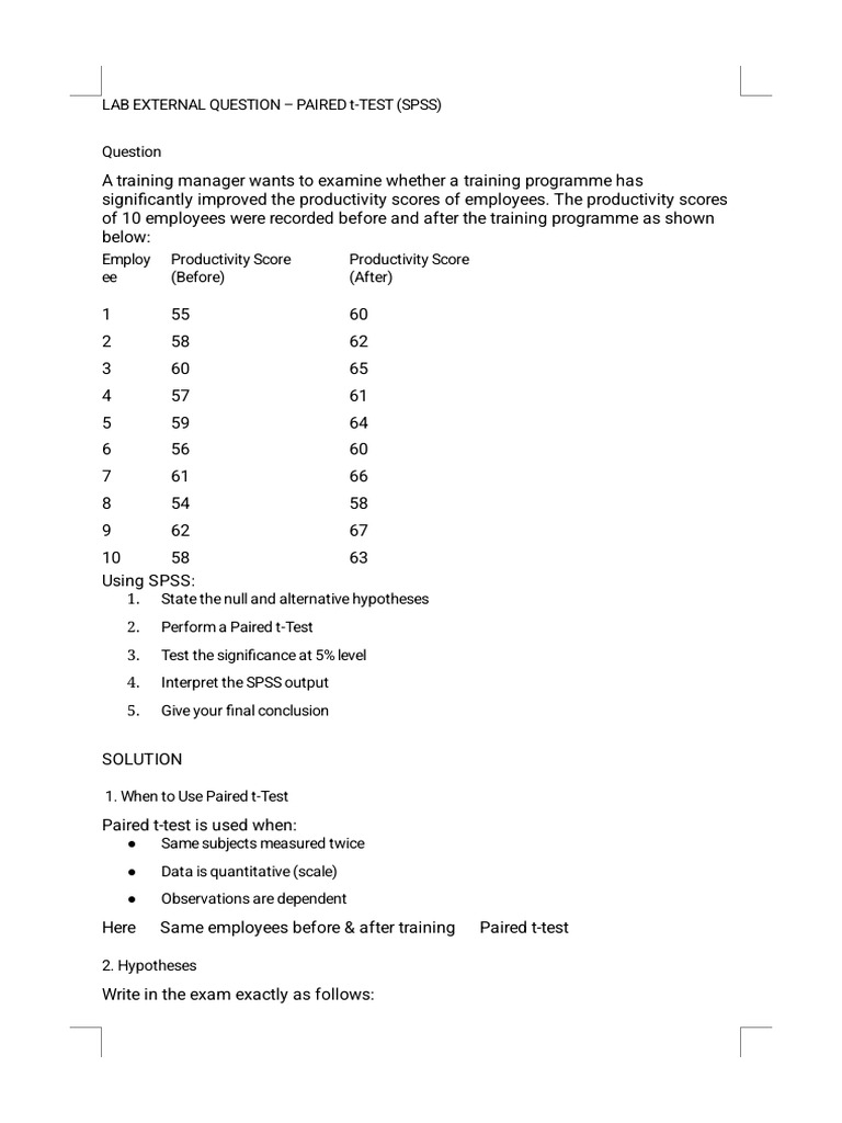 Rmsa Hand Written Notes | PDF | Student's T Test | Hypothesis