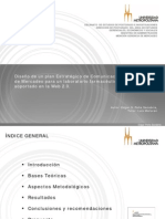 Estratégias de comunicaciones integradas de marketing basadas en WEB 2.0 para la industria farmacéutica por Edgar Peña Sanabria