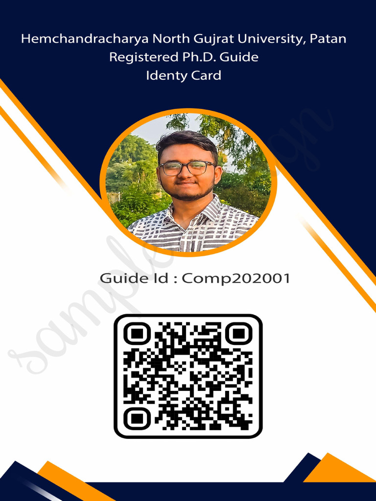 Front and Back Id Card Design | PDF