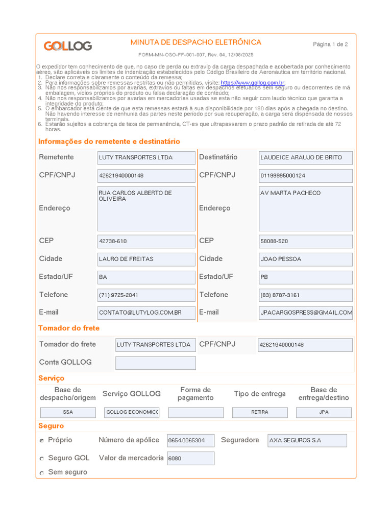 Awbs | PDF | Seguro