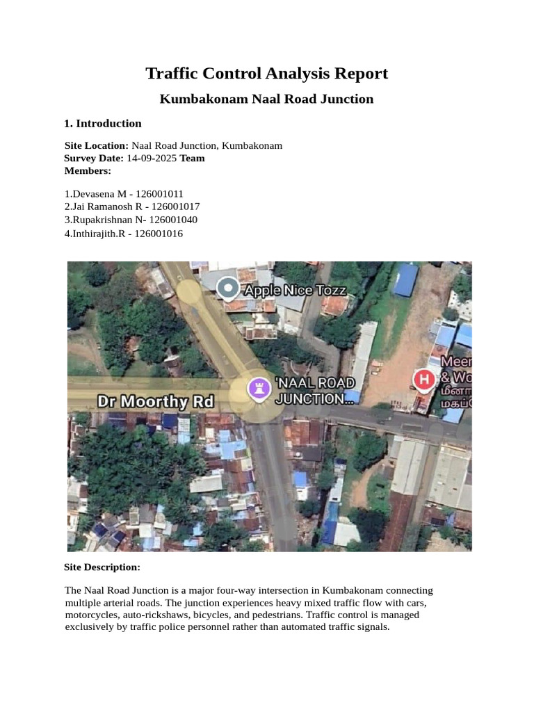 Traffic Engineering | PDF | Traffic | Intersection (Road)