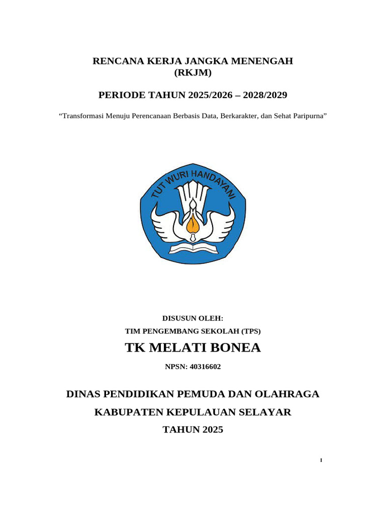 Contoh RKJM Sdi Mustika Hamriani | PDF