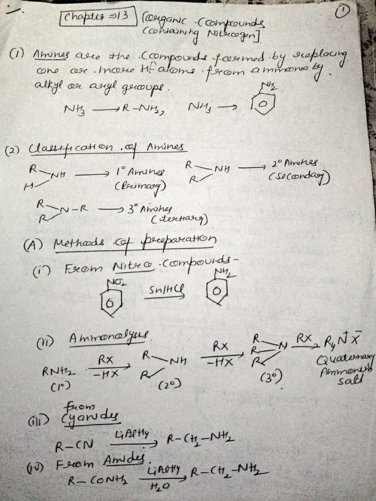 Amines 1 | PDF