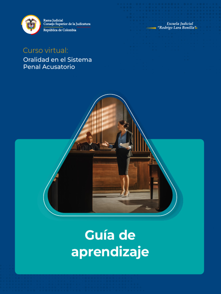 Ga-Oralidad en El Sistema Penal Acusatorio | PDF | Debido al proceso ...