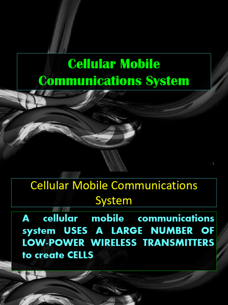 10cellular Digital Communication | PDF | Cellular Network | Bluetooth