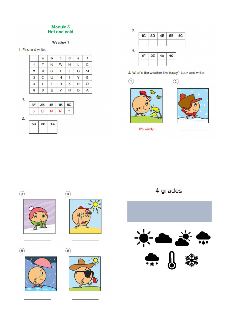 4 Grades Tasks | PDF