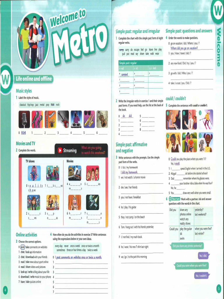 Metro 2 - Welcome Unit Dividida | PDF